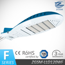 120W CE RoHS diodo emissor de luz de rua com Bridgelux LED Chip